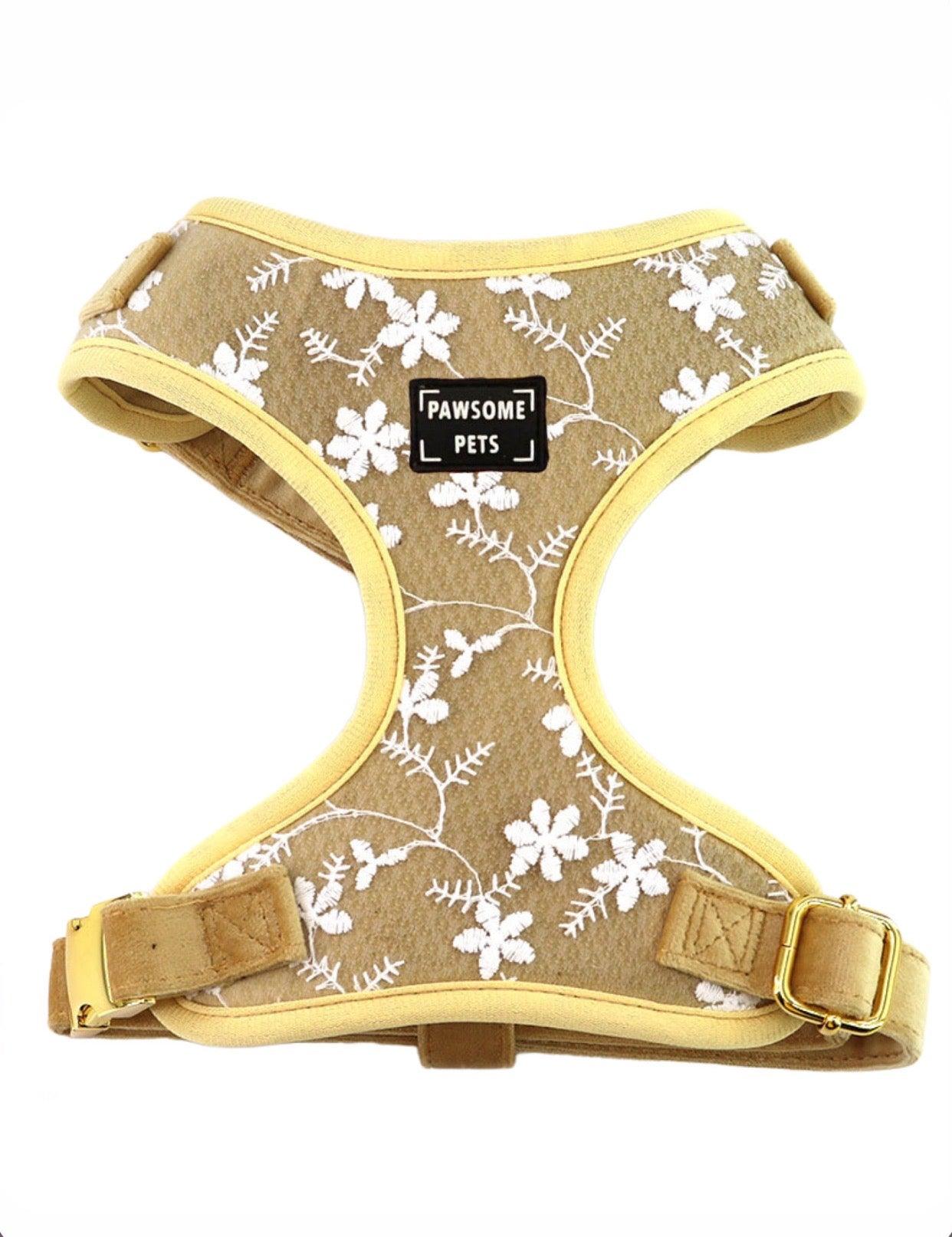 ADJUSTABLE HARNESS - GOLDEN FLORAL